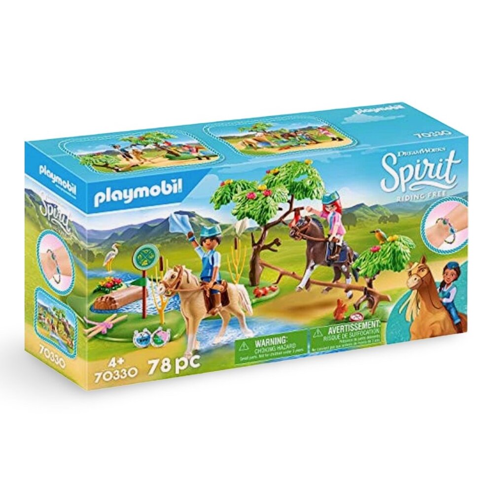 Playmobil 70330 Spirit Riding Free Set 78 Pc DreamWorks Bracelet Horse Toy Gift